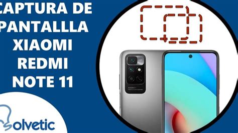 Como Hacer Captura De Pantalla Xiaomi 11