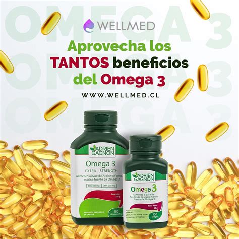 Wellmed Chile - ¿Sabes cómo te ayuda el Omega 3?...