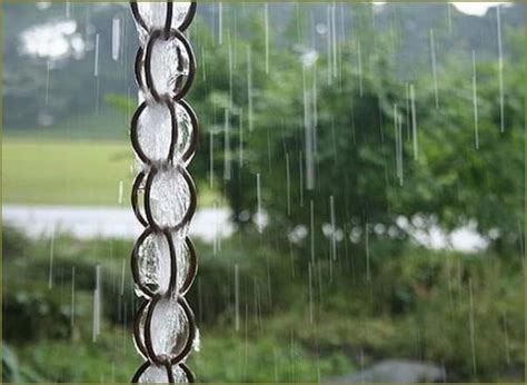 Цепь дождя вместо водостока : 45 идей применения для сбора воды и ...