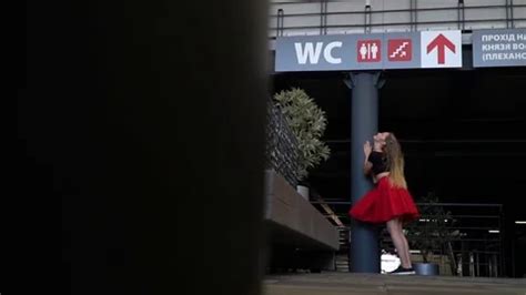 The Blonde Stomps From Incontinence And Stock Video Pond5