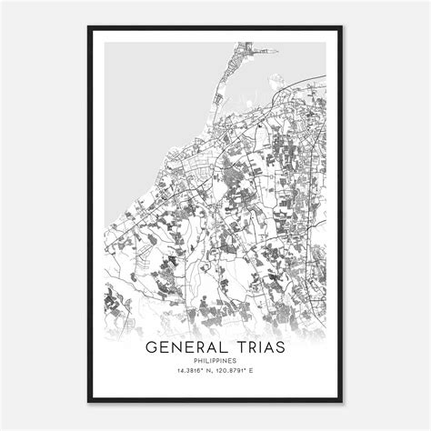 General Trias Custom Maps And Posters