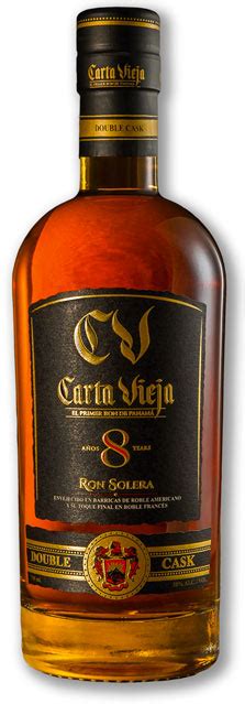 Carta Vieja 8 Años Double Cask Aged Rum from Panama