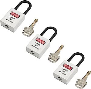 MroMax Lockout Tagout Locks Loto Locks Keyed Alike Nylon Lock Out