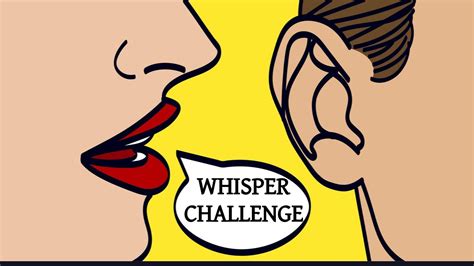 WHISPER CHALLENGE - YouTube