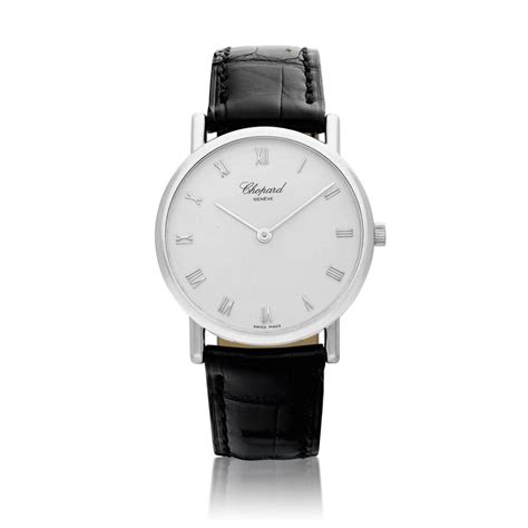 reference   white gold wristwatch circa