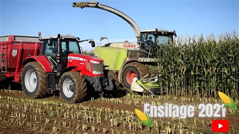 Ensilage Ma S Claas Jaguar Rangs Youtube