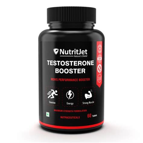 Nutritjet Mens Testosterone Booster Natural Stamina Endurance And