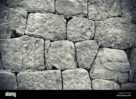 Texture Of Ancient Stone Wall Stock Photo Alamy