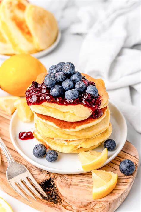 Lemon Ricotta Pancakes The Travel Bite