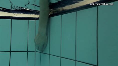 Naked Russian Mermaid In The Pool