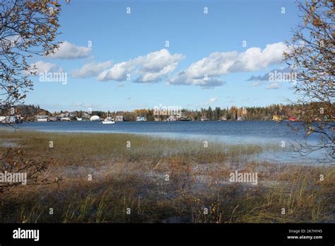 Houseboats On The Great Slave Lake Yellowknife Northwest Territories
