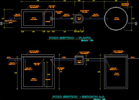 Septic Tank Cad Drawing