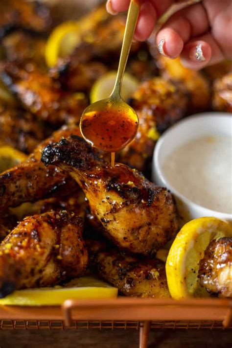 Hot Honey Lemon Pepper Wings Essence Eats