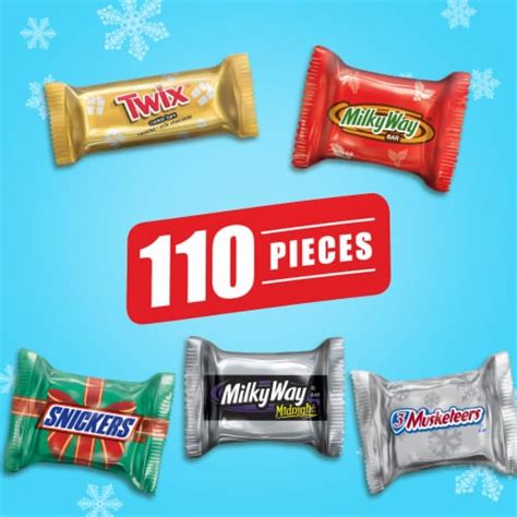 Snickers Twix Milky Way And More Chocolate Christmas Candy Minis Size