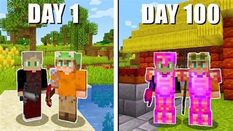 We Survived 100 DAYS In The Create Mod In HARDCORE Minecraft DUOS