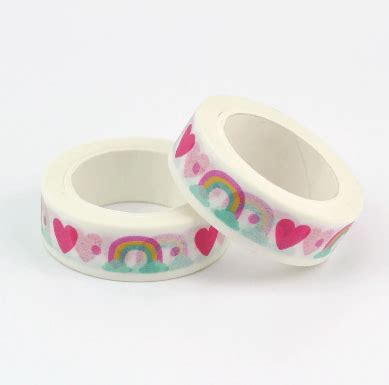 Masking Tape Arc En Ciel Pastel Shop