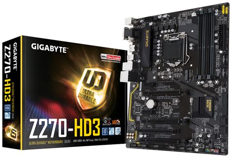 GA-Z270-HD3 (Rev. 1.0) - Преимущества | Материнские платы GIGABYTE