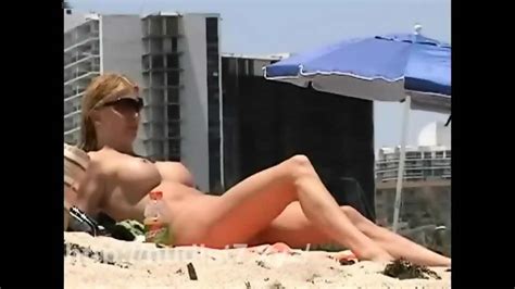 Nude Beach Voyeur Films Sexy Ass Women