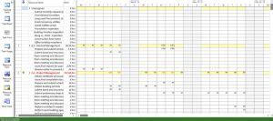 resource usage project plan