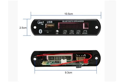 Bluetooth / MP3 / FM Module - Kit-Amp