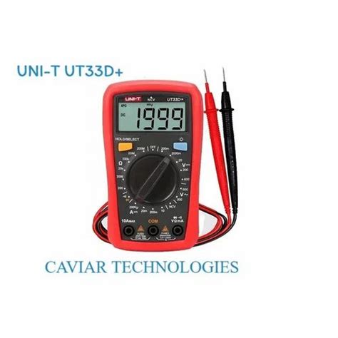 10A UNIT UT33D+ MULTIMETER at Rs 800 in New Delhi | ID: 2853108341048
