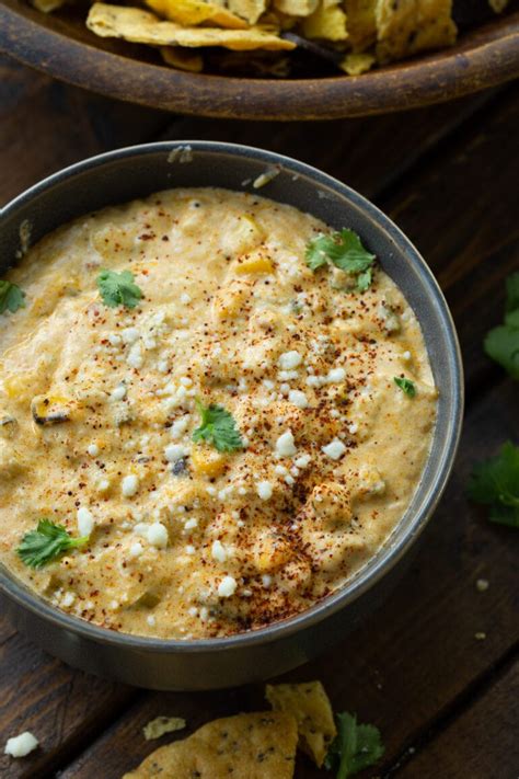 Slow Cooker Mexican Street Corn Dip Karinokada