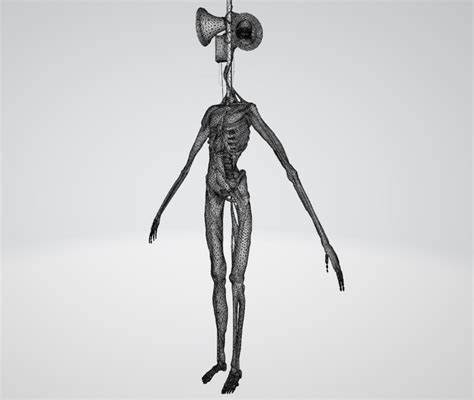 Siren Head 3d Model By Ironmonger Games