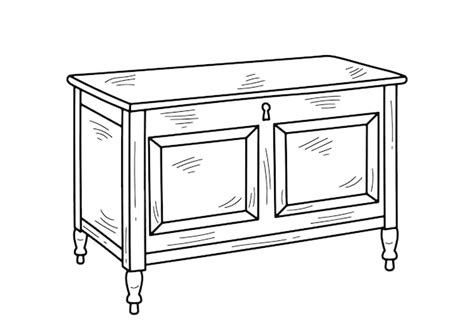 Chest Drawers Drawing Vectors And Illustrations For Free Download