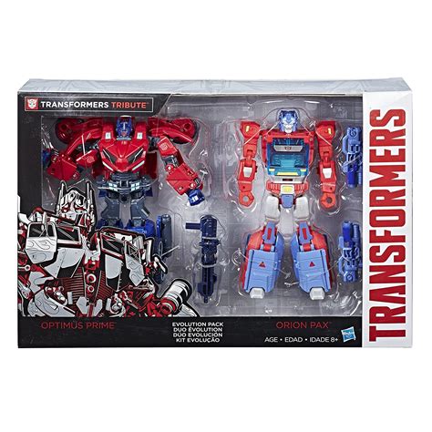 Hasbro Transformers Deluxe Class Optimus Prime Autobot Legacy 2 Pack