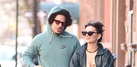 Emily Ratajkowski Eric Andre Post Nearly Naked Photos For Valentine S