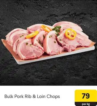 Bulk Pork Rib Loin Chops Offer At Makro