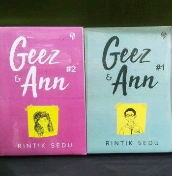 Jual PAKET NOVEL RINTIK SEDU GEEZ AND ANN Di Lapak LARRISSA SUKSES