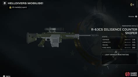 Complete Helldivers Weapons List Gear And Equipment Gear Builds