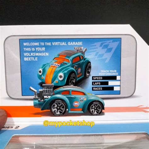 Hot Wheels Tooned Gulf Volkswagen Beetle Hotwheels Id Series Vhtf Hobbies Toys
