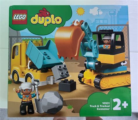 LEGO 10931 DUPLO Truck & Tracked Excavator, Hobbies & Toys, Toys ...