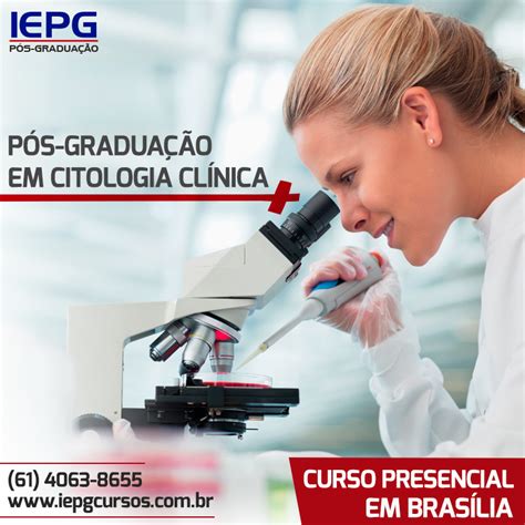 Pós-graduação em Citologia Clínica no IEPG Brasília - Biologia na Rede