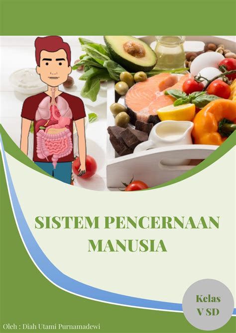 Sistem Pencernaan Manusia Kelas V Sd Diah Utami Purnamadewi Page 1