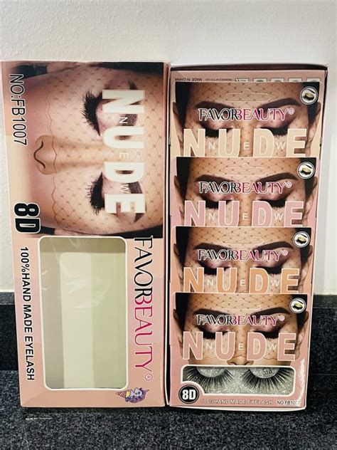 Set Pares de Pestañas NUDE D Rainbow Love