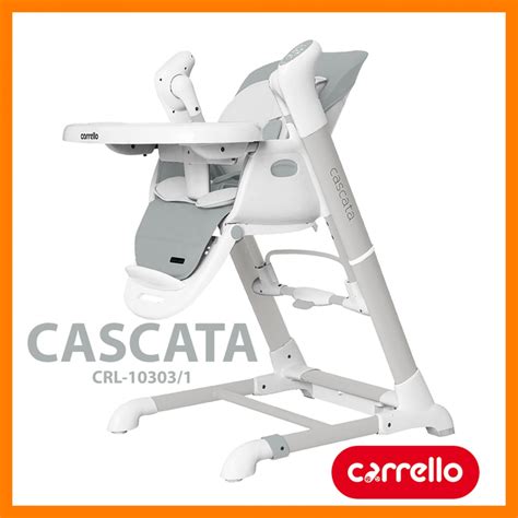 Стульчик для кормления-качели Carrello Cascata CRL-10303/1 Ash Grey ...