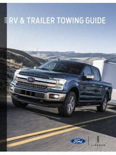 Ford Rv And Trailer Tow Guide