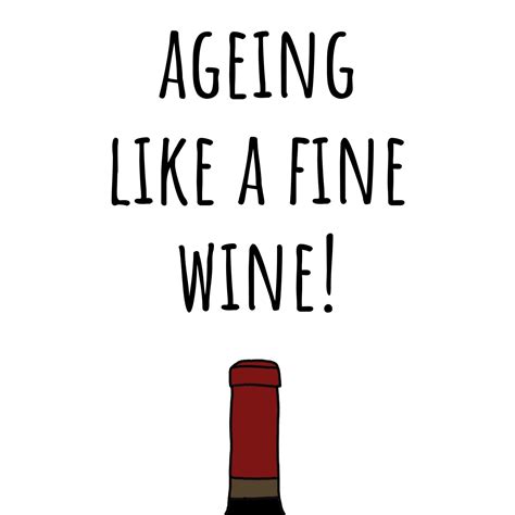 Ageing Like A Fine Wine Birthday Confetti-exploding Greetings Card – Boomf