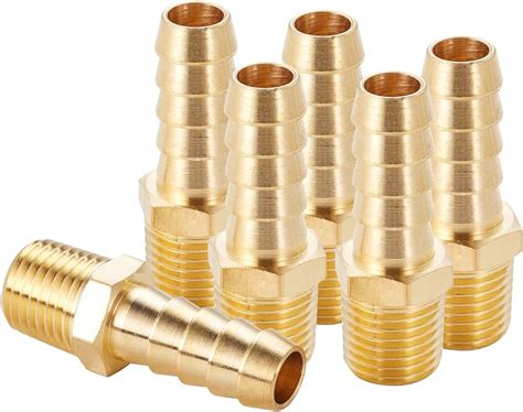 Ltwfitting 1 2 Id Hose Barb X 3 8 Mip Lead Free Brass 45 Off