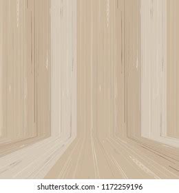 Empty Wooden Room Space Background Vector Stock Vector Royalty Free