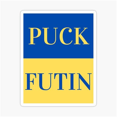 Fuck Putin Sticker For Sale By RoHFF Redbubble