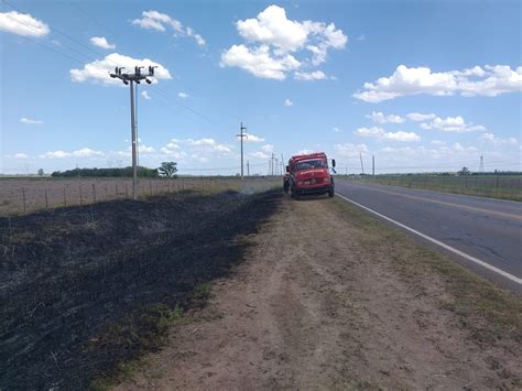 Un Desperfecto En El Tendido El Ctrico Caus Un Incendio Entre Andino Y