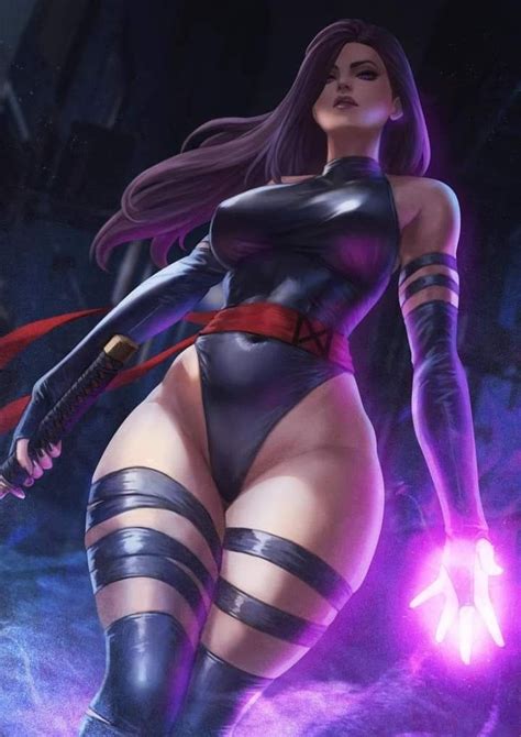 Pin Di David Universo X Men Su Psylocke Revanche Kwannon X Men