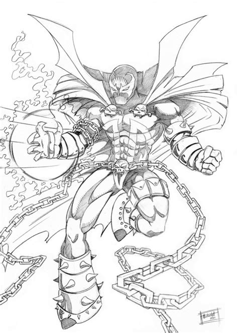 spawn sketch  admalmeida  deviantart