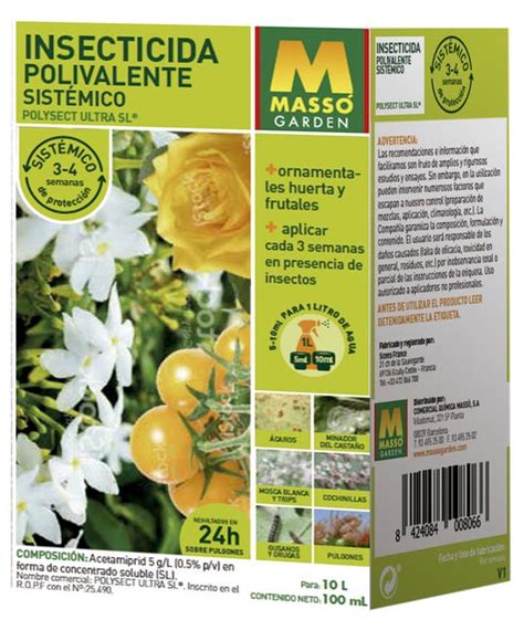 Insecticida MassÓ Polivalente Sistémico 100 Ml Leroy Merlin