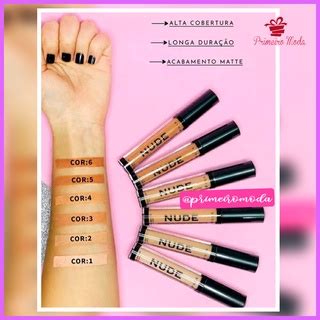 Corretivo Líquido Nude HD Matte Vivai Shopee Brasil