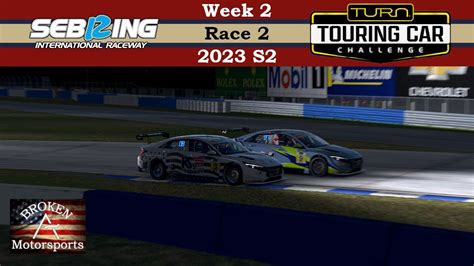 Touring Car Turn Racing Challenge Fixed Sebring International Raceway